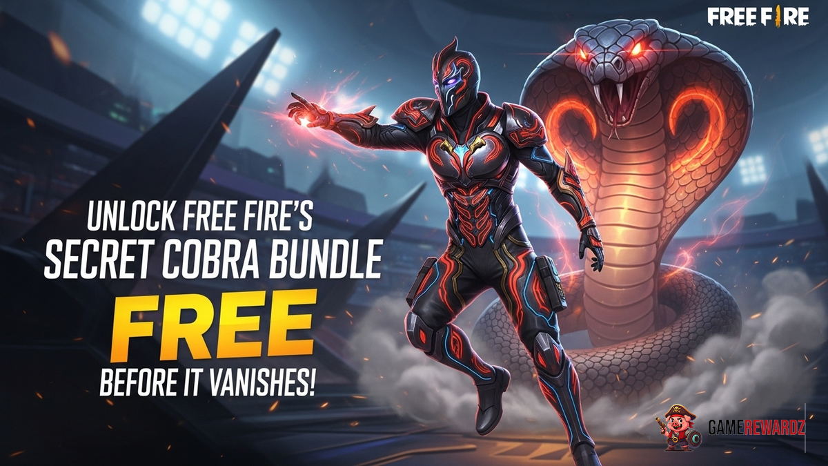 Unlock Free Fire&#039;s Secret Cobra Bundle FREE Before It Vanishes!